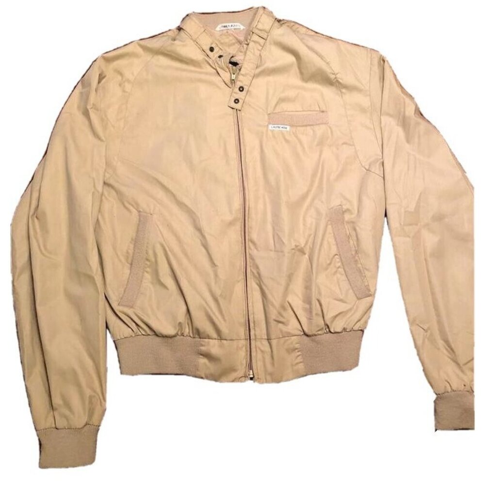 L'Autre Mode Tan Large Bomber Jacket